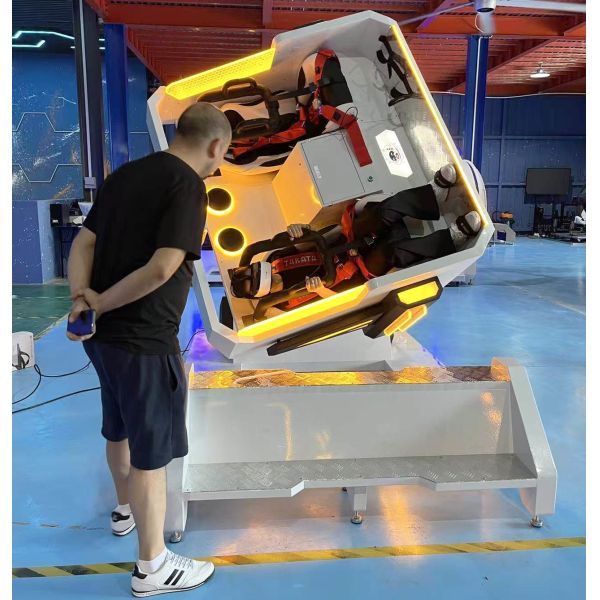 9D VR 360 Virtual Reality Simulator The Perfect Combination of Technology and Training with VR Space Shuttle Robotic Arm Rotation System