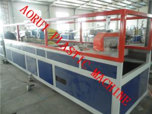 Quality Handrail Plastic Extrusion Line , Wood Plastic Composite Decking Profile Extruder for sale