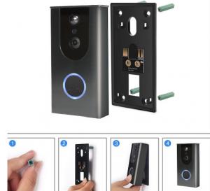 China Wireless Doorbells Kit Cinbos Wireless Doorbell for Home LED Light with 1 Receiver and 2 Remote Push Buttons Waterproof on sale