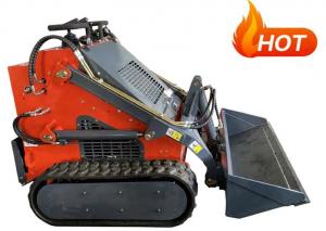 Quality Full Hydraulic Wheeled Skid Steer Loader Diesel Gasoline Mini Crawler Loader for sale