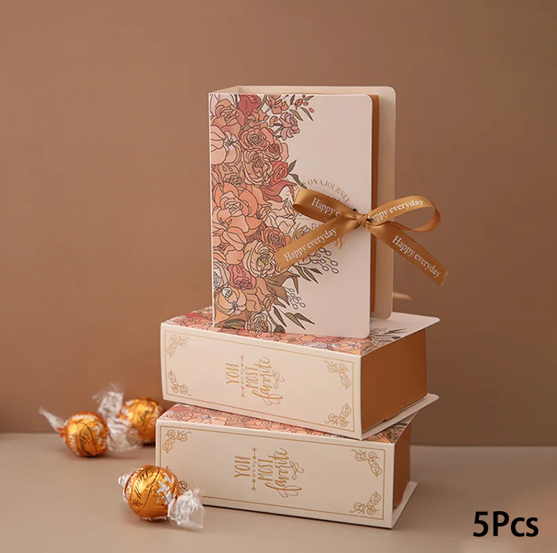 Acceptable Customer's Logo Paperboard Wedding Candy Packaging for Beautiful Flowers