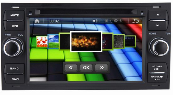 Ford Transit /Foucs car radio with gps navigation radio ipod bluetooth CD player OCB-8629