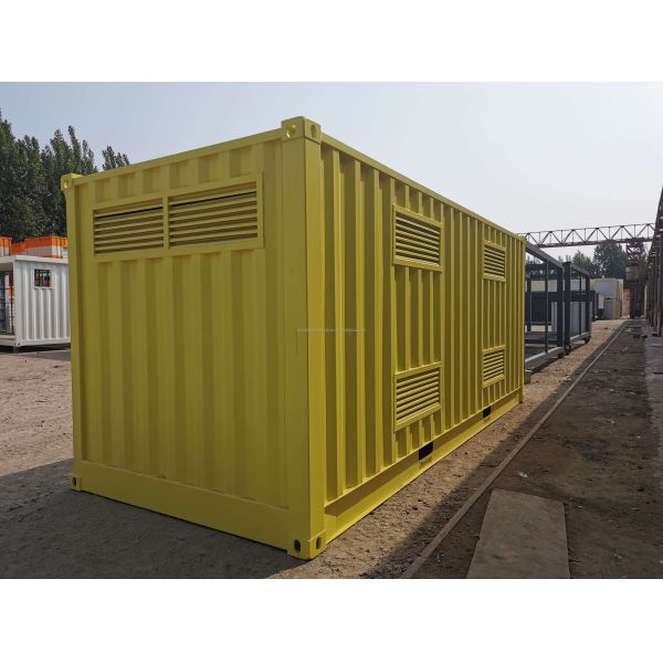 External Dimensions of 6058 x 2438 x 2591/2896mm ISO Standard 20ft Container for Solar Power Energy Battery Storage System
