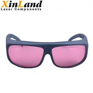 Quality Human Eyes Laser Prevent Purple Laser Protection Glasses Goggles for sale