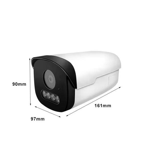 CCTV Camera Human Motion Waterproof IP Bullet Camera Outdoor P2P 2k Full Color Bullet Security Network Camera