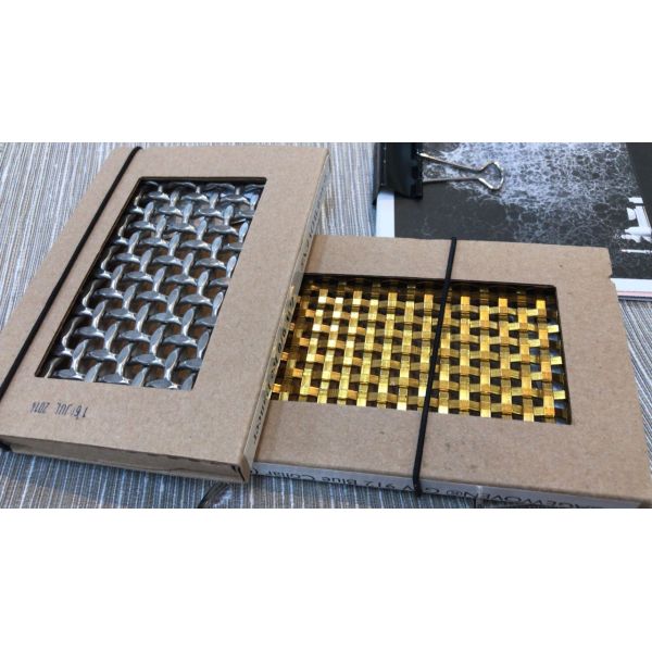 Free Oil Weave Crimped Copper Wire Mesh 4m width 8m length 5mm thickness