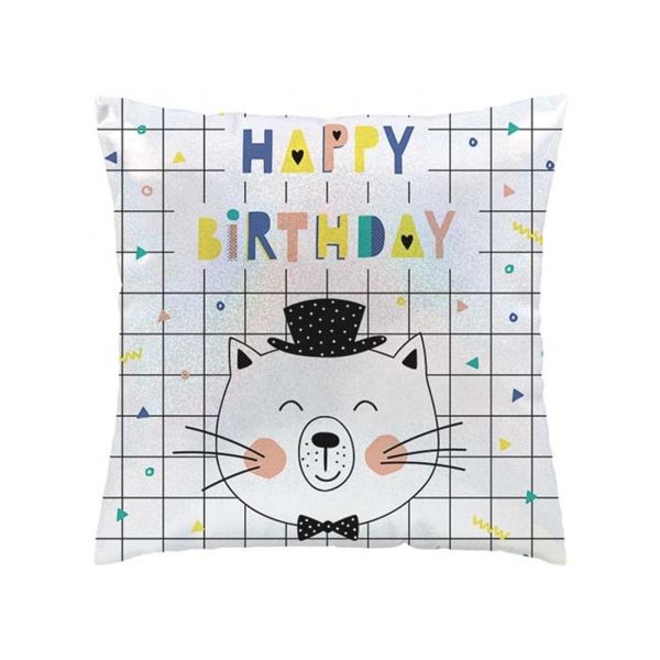 DIY Personalized Colorful Sublimation Glittery Pillowcase