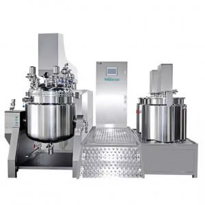 Quality Multipurpose Vacuum Emulsifying Mixer , 65RPM Cosmetic Cream Mixing Machine for sale