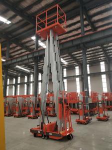 China 10 m light weight one man lift Aluminium Aerial Work Platform Lift on sale