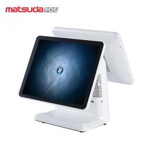 China Capacitive 17 Inch Dual Screen Pos Computer Billing Machine on sale