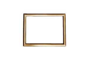 Brass Material Tombstone Decorations TD008 Square Photo Frame Bronze Color