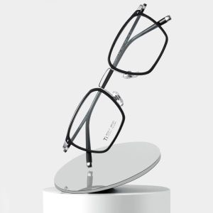 Quality AC Lens Acetate Titanium Glasses Metal Simplicity For Men for sale