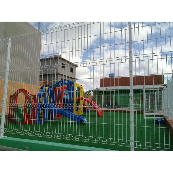 3D Welded Stainless Steel Wire Mesh , Square Welded Wire Fabric 50x200mm