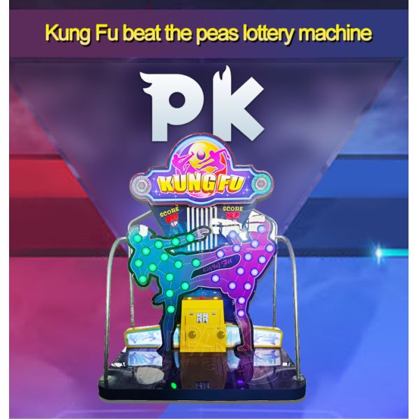 Kungfu Arcade Ticket Lottery Redemption Prize Game Machine Hit Bean Game Machines