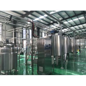 Quality Paste Puree Mixing 3T/H Fruit Juice Processing Line for sale