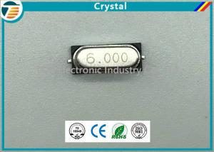 China 18PF SMD Crystal Passive Electronic Components 30ppm 6.0000MHZ on sale