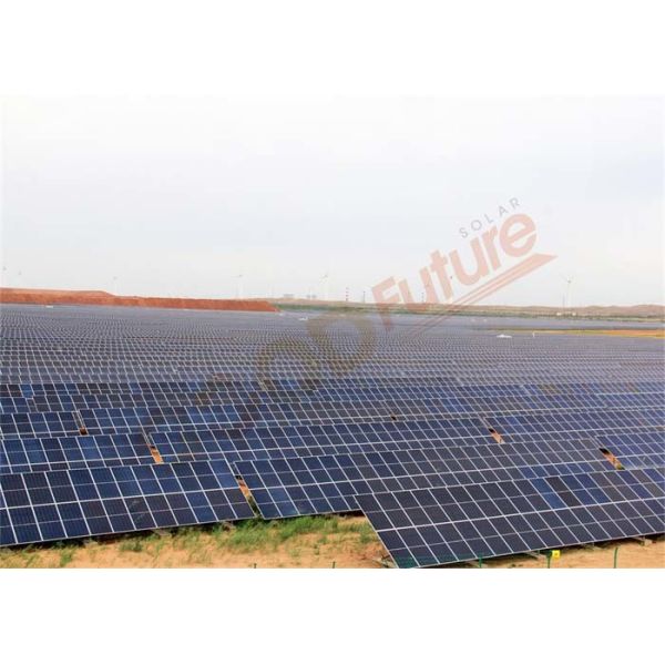 Backtracking 2P Solar Tracker 60 Degree Automatic Tracking
