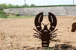 Quality Wall Metal Art Decor Art Garden Metal Ornaments 2mm Thickness for sale