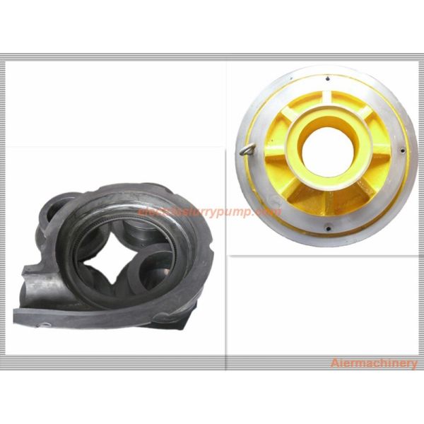 Aier Slurry Pump Parts Centrifugal Pump Impeller Anti Wear A05 / A49 / Cr26 / Cr27 Material