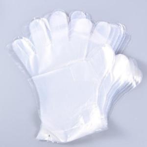 Quality Transparent Disposable Powder Free Gloves , Disposable Plastic Gloves for sale