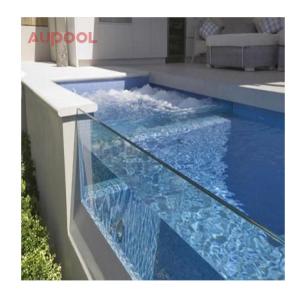 Quality Acrylic-100% Lucite PMMA Imported Swimming Pool Skimmer for Clear Transparent Design for sale