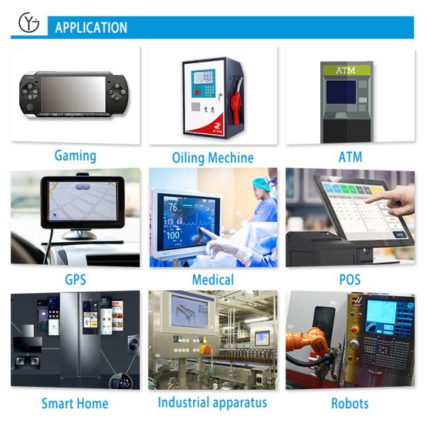 5.7inch 320*240 15pins CCFL CSTN LCD Panel KCS057QV1AJ-G20