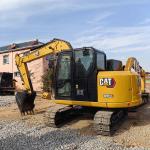 Used Caterpillar 307E2 Excavator 7ton Weight 42kw Rated Power Construction