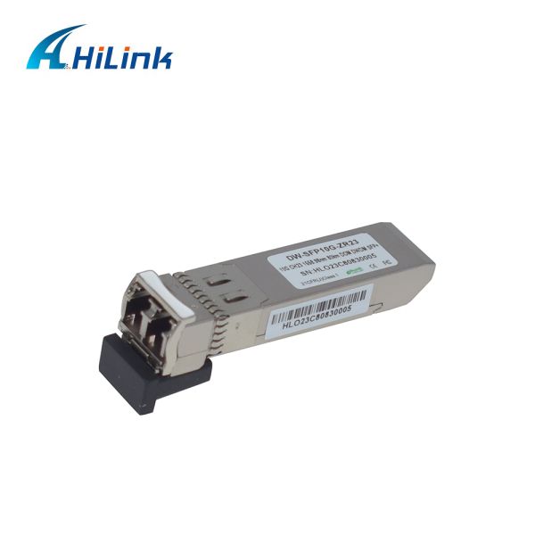 SFP+ DWDM 10g Optical Transceiver 1558.98nm 80km C23 Optical Fiber Equipment