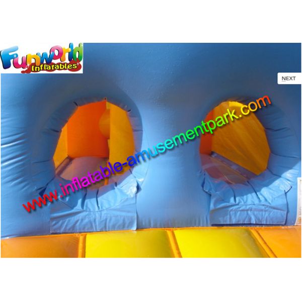 Giant Inflatables Obstacle Course , Kids / Adluts Ostacle Game