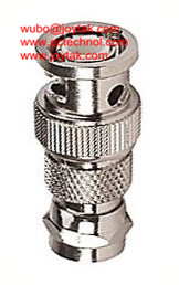 BNC Male to F Male Coaxial Adapter BNC plug to F plug Coaxial Adaptor CCTV Connector