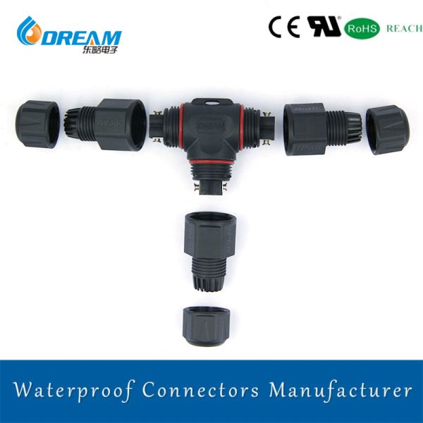 Electrical Cable Wire Joint Connector IP68 Waterproof For Outdoor Using 500V 1x