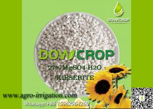 Quality DOWCROP HIGH QUALITY 100% WATER SOLUBLE MONO SULPHATE MAGNESIUM 27% WHITE GRANULAR KIESERITE MICRO NUTRIENTS FERTILIZER for sale