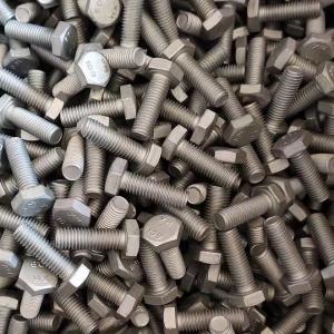 Quality DIN 933 Full Thread Hex Head Bolt Fasteners Dacromet Coating For Farming Silos for sale
