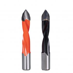China TCT V Point Drill Bit Tungsten Carbide Tipped Drill Bits For Drilling MDF on sale