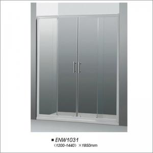 Quality Custom Sliding Door Glass Shower Screen Bathroom Shower Doors Free Standing for sale
