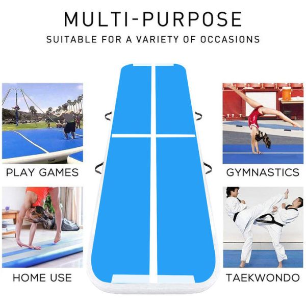 Multi Functional Inflatable 20cm Air Floor Gymnastics Mat