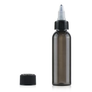 Quality Screen Printing 80ml Twist Top Plastic Squeeze Bottles for sale