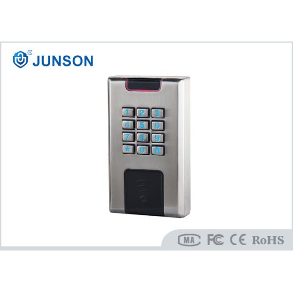 Waterproof stand alone access control system With Wg26 Communication , Gold /