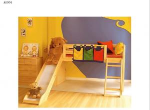 China modern bunk bed pine wood on sale