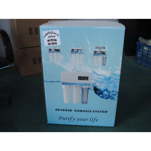 10 Inch Water Treatment Filters Reverse Osmosis Water Purification System With Stainless Steel Tap