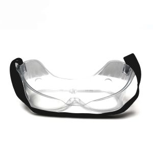 Quality Flexible Medical Eye Goggles Full View Frame Water Proof Blocking Saliva Droplets for sale