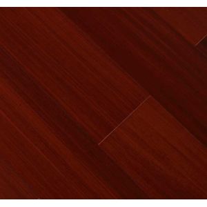 Quality E0 E1 Standard Keranji Engineered Wood Flooring Unlacquered Eco Friendly for sale