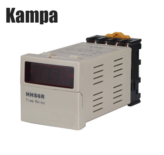 Count Down Digital Timer Relay Kampa HHS6R 3A AC 220V Super Digital Programmable