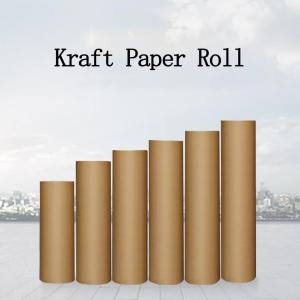 Quality Waterproof Greaseproof Kraft Wrapping Paper Roll Offset Printing for sale