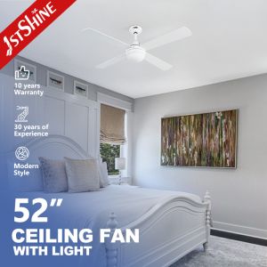 Quality LED Ceiling Fan with Light and AC Motor Stylish Design Support Dimmer 4 MDF Blades for sale