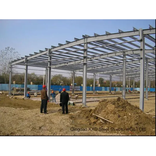 Prefabricated Industrial H Section Steel Structure Material Frame Building Warehouse