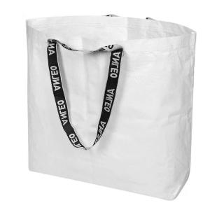 Quality Full Color OEM Supermarkets 30cm AZO Free 100gsm RPET Bag for sale