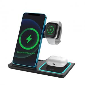 China Smart Chip Foldable Travel Wireless Charger Horizontal Vertical Wireless Charger on sale