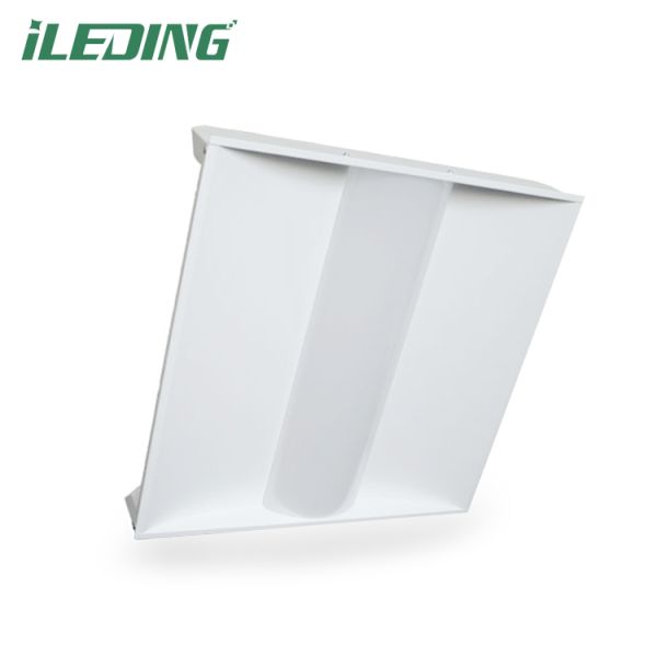 ETL DLC 5 LED Troffer Light 2FT 4FT for Commercial Office Working Temperature C 20 40