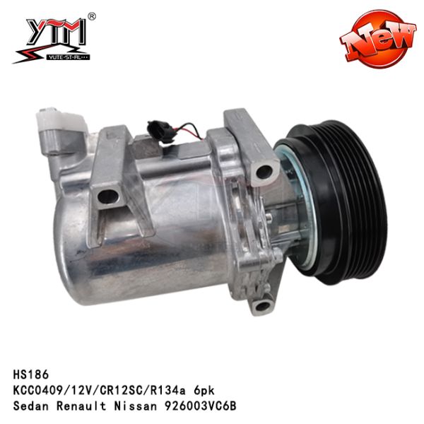 Pursuing Excellence High Quality Hermetic R134a Compressor KCC0409 For Sedan Renault Nissan